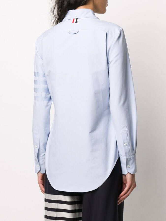 Thom Browne Shirt met lange mouwen Blauw