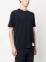 Thom Browne T-shirt met logopatch Blauw - Thumbnail 3