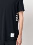 Thom Browne T-shirt met logopatch Blauw - Thumbnail 5