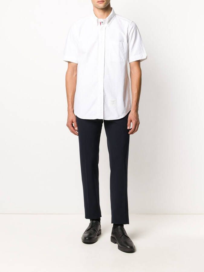 Thom Browne Overhemd met afwerking Wit