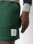 Thom Browne Shorts met wafel-effect en trekkoord Groen - Thumbnail 5
