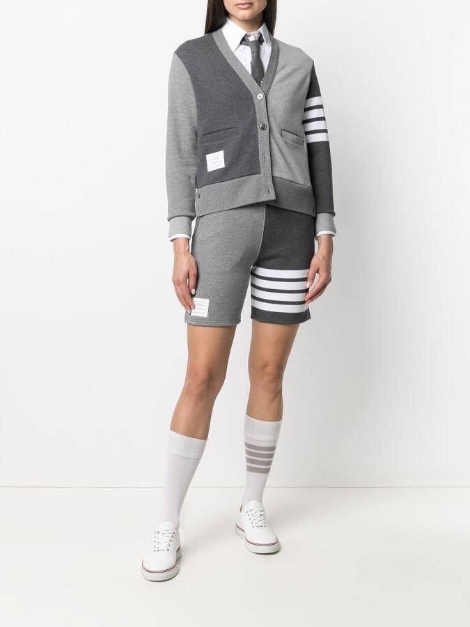 Thom Browne Shorts met vlakken Grijs