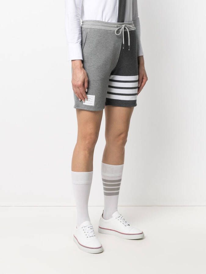 Thom Browne Shorts met vlakken Grijs
