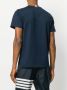 Thom Browne Side Slit Relaxed Fit Short Sleeve Jersey Tee Blauw - Thumbnail 4