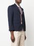 Thom Browne Blazer met enkele rij knopen Blauw - Thumbnail 3