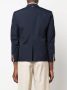 Thom Browne Blazer met enkele rij knopen Blauw - Thumbnail 4