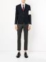 Thom Browne Skinny broek met lage tailleband in Super 120's twill Grijs - Thumbnail 2