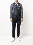 Thom Browne 4-Bar slim-fit tonale broek Blauw - Thumbnail 2