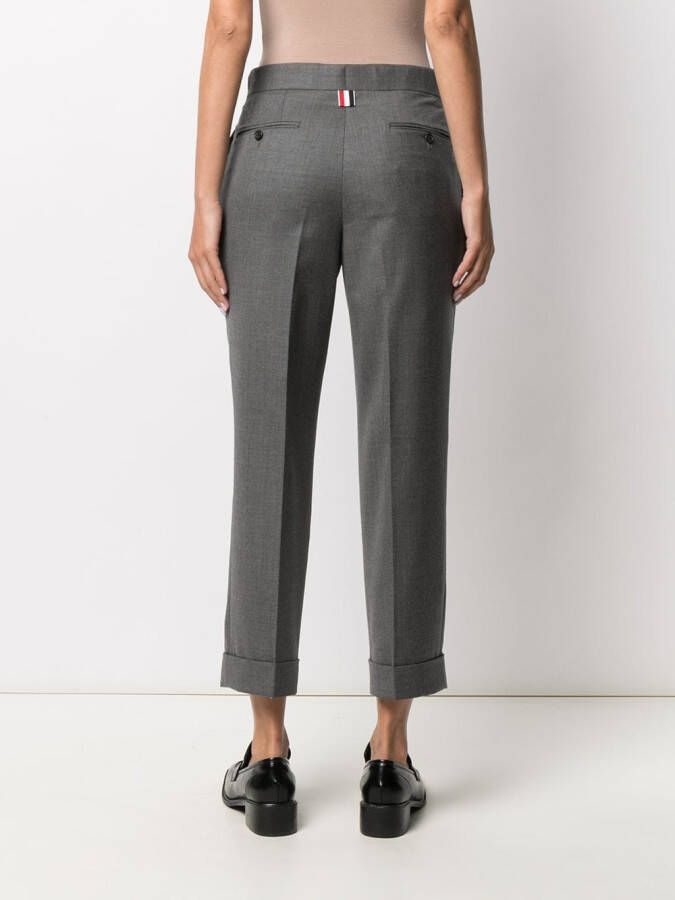 Thom Browne Straight broek Grijs