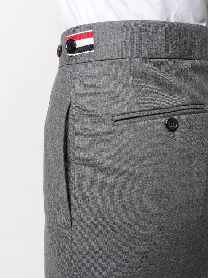 Thom Browne Straight broek Grijs