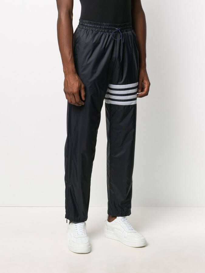 Thom Browne Straight trainingsbroek Blauw