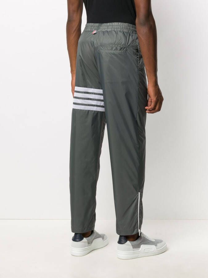 Thom Browne Straight trainingsbroek Grijs