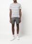 Thom Browne Gestreept T-shirt Grijs - Thumbnail 2