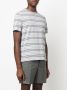 Thom Browne Gestreept T-shirt Grijs - Thumbnail 3