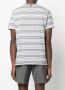 Thom Browne Gestreept T-shirt Grijs - Thumbnail 4
