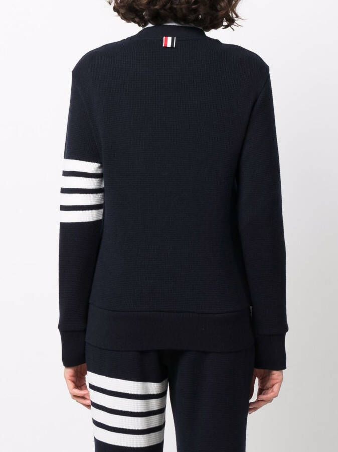 Thom Browne Sweater met 4 strepen Blauw