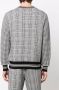 Thom Browne Sweater met pied-de-poule print Zwart - Thumbnail 4