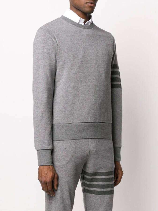 Thom Browne Sweater met ronde hals Grijs