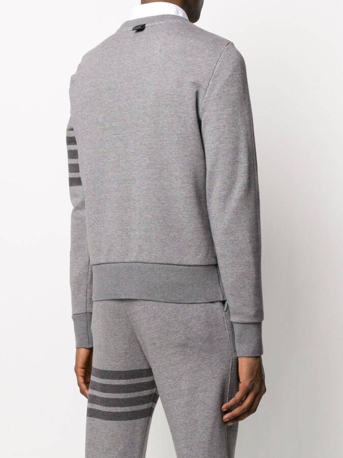 Thom Browne Sweater met ronde hals Grijs