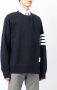 Thom Browne Sweater met vier strepen Blauw - Thumbnail 3