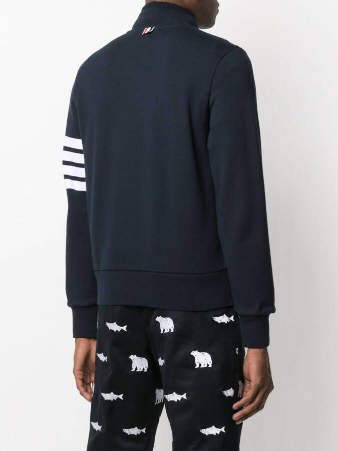 Thom Browne Sweater met zijstreep Blauw