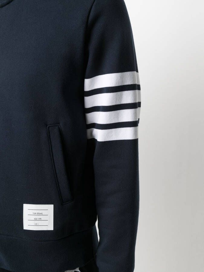 Thom Browne Sweater met zijstreep Blauw