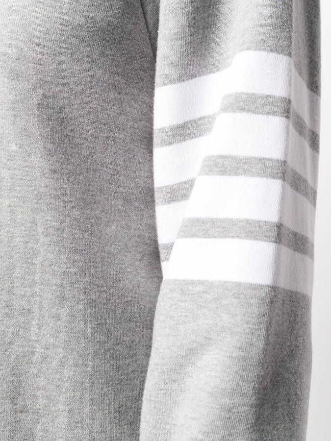Thom Browne Sweaterjurk met vier strepen Grijs