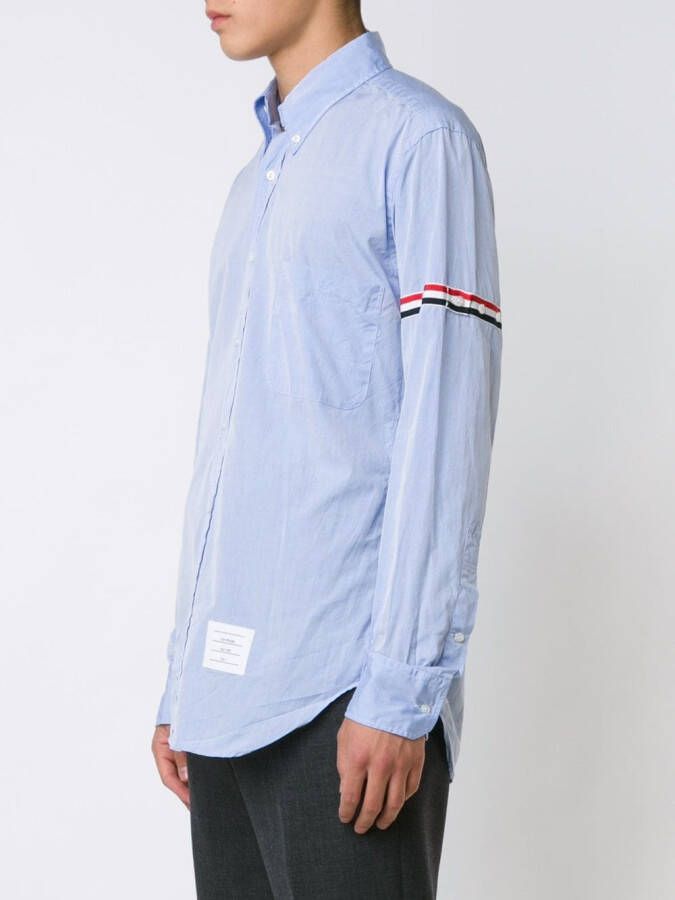 Thom Browne T-shirt Blauw