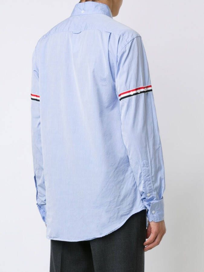 Thom Browne T-shirt Blauw