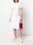 Thom Browne T-shirt met asymmetrische afwerking 680 LT PINK - Thumbnail 2