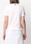 Thom Browne T-shirt met asymmetrische afwerking 680 LT PINK - Thumbnail 4
