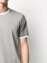Thom Browne T-shirt met contrasterende mouw Grijs - Thumbnail 5
