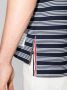 Thom Browne T-shirt met logopatch Blauw - Thumbnail 4