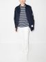 Thom Browne T-shirt met logopatch Blauw - Thumbnail 5