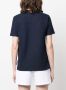 Thom Browne T-shirt met patch Blauw - Thumbnail 4