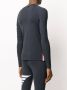 Thom Browne T-shirt met vier strepen Blauw - Thumbnail 4