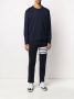 Thom Browne T-shirt met vier strepen Blauw - Thumbnail 2