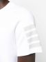 Thom Browne T-shirt met vier strepen Wit - Thumbnail 4