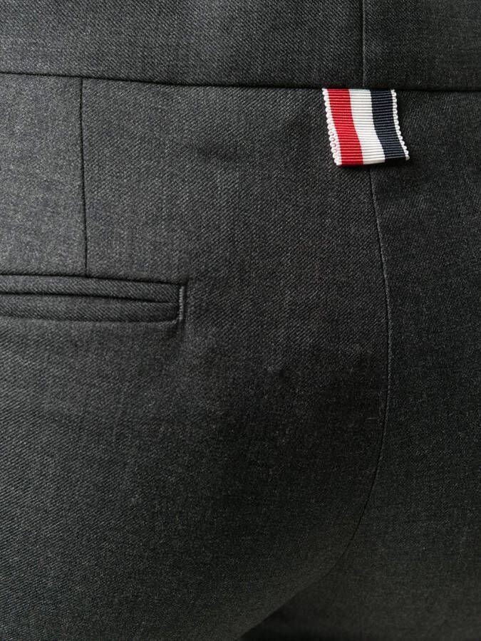 Thom Browne tailored cropped trousers Grijs