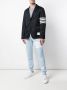 Thom Browne Trainingsbroek met detail Blauw - Thumbnail 2