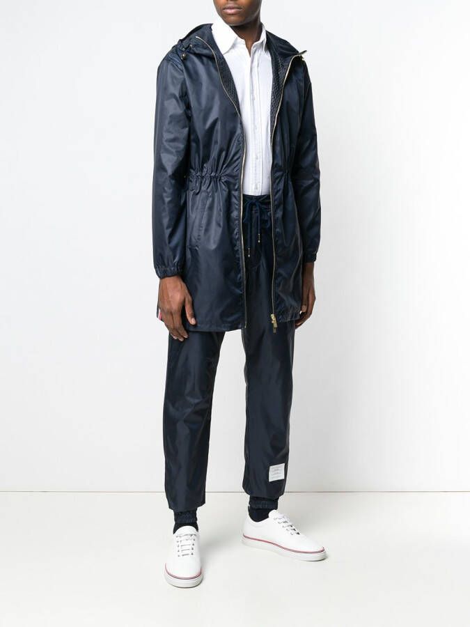 Thom Browne Trainingsbroek met strepen Blauw