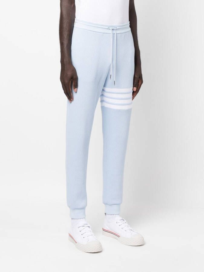 Thom Browne Trainingsbroek met toelopende pijpen Blauw