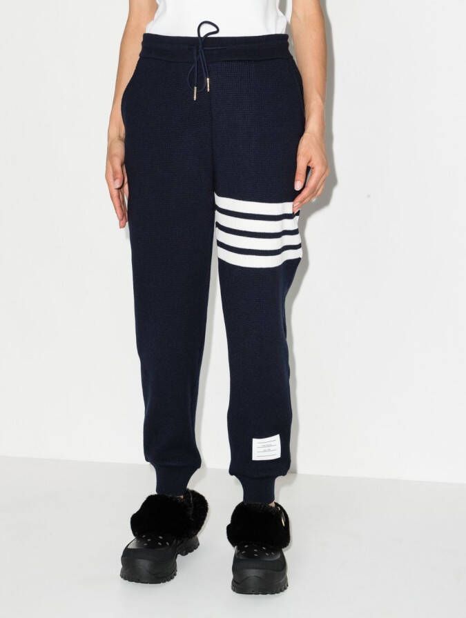 Thom Browne Trainingsbroek met trekkoord Blauw