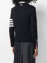 Thom Browne Trui met 4 strepen Blauw - Thumbnail 4