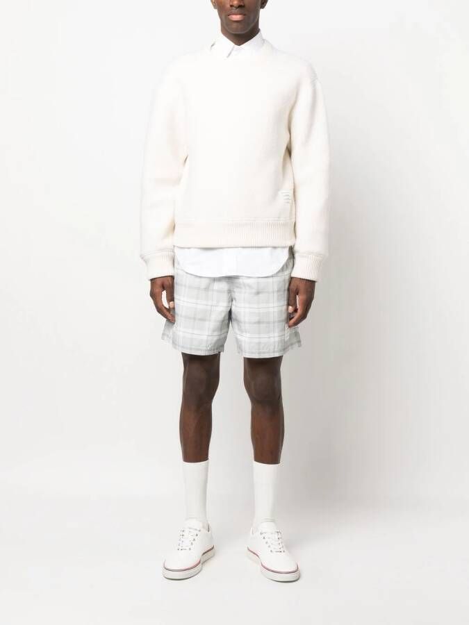 Thom Browne Trui met logopatch Wit