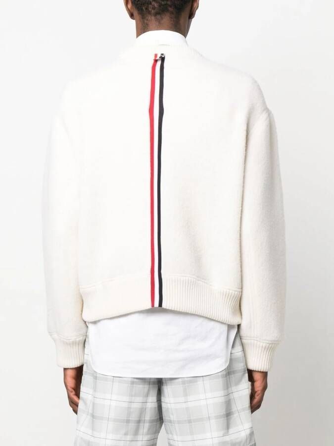 Thom Browne Trui met logopatch Wit
