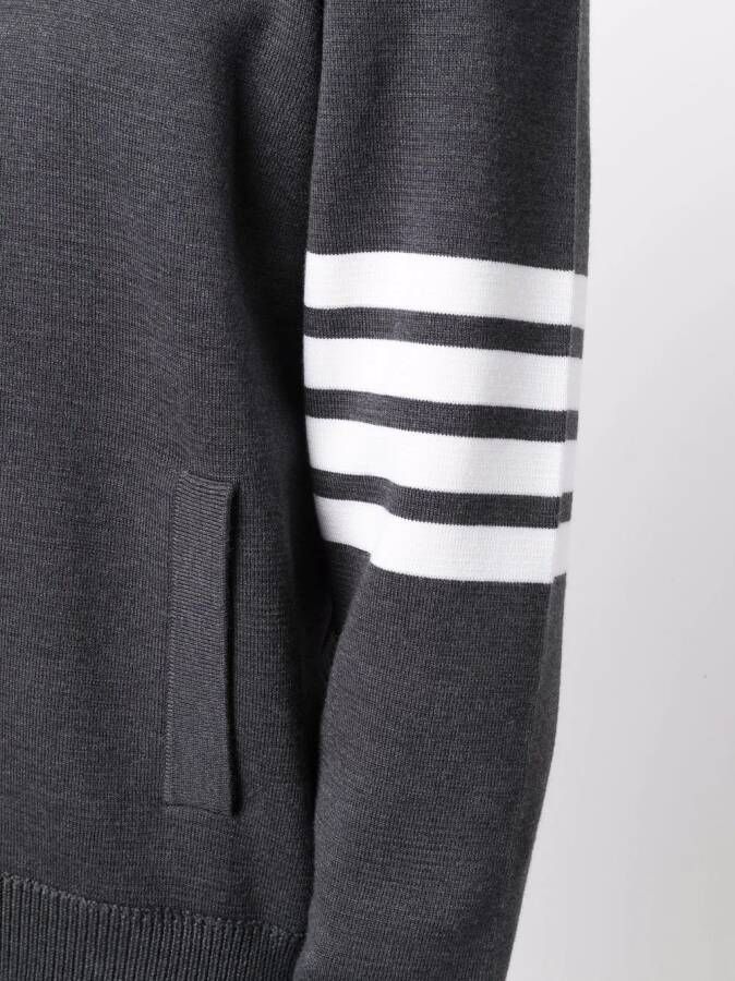 Thom Browne Trui met rits Grijs