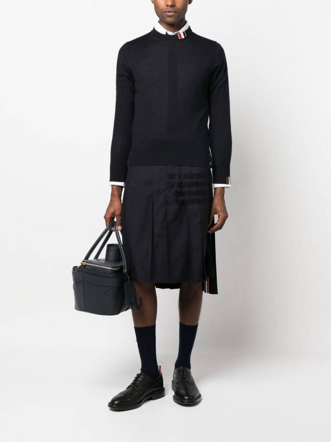 Thom Browne Trui met ronde hals Blauw