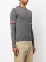 Thom Browne Trui met RWB-streep Grijs - Thumbnail 3