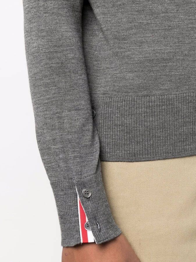 Thom Browne Trui met RWB-streep Grijs